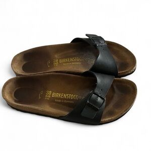 Birkenstock Black Slide Sandals